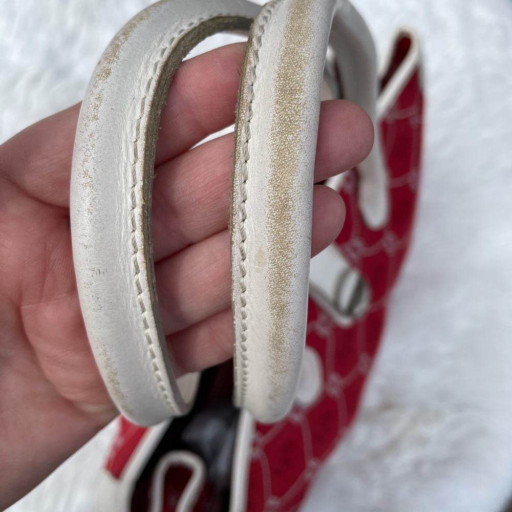 Dooney & Bourke Red & White Nautical bag - Picture 6 of 16